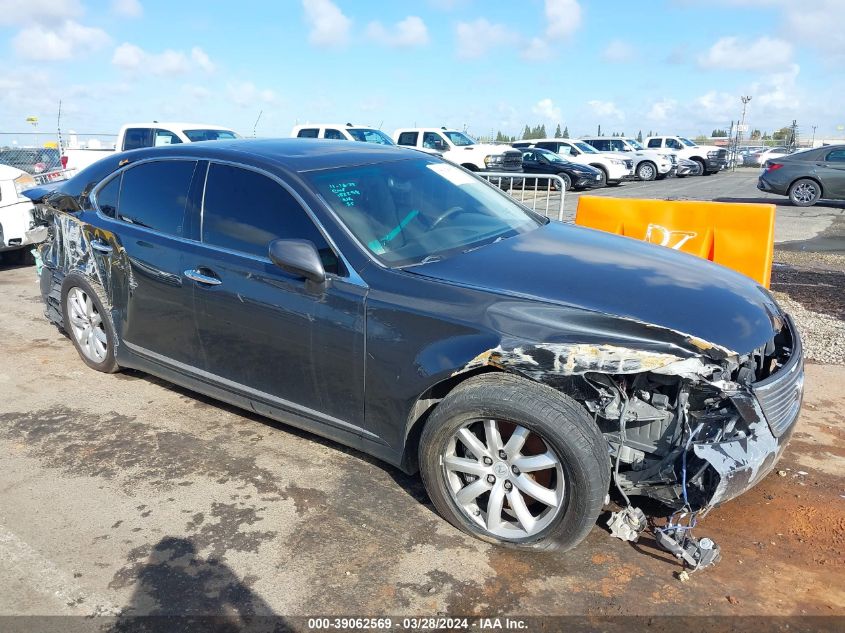 JTHBL46F375051376 2007 Lexus Ls 460