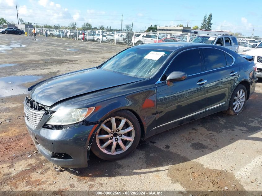 2007 Lexus Ls 460 VIN: JTHBL46F375051376 Lot: 39062569