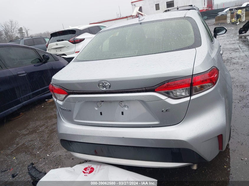 2022 Toyota Corolla Le VIN: JTDEPMAE0NJ229797 Lot: 39062580