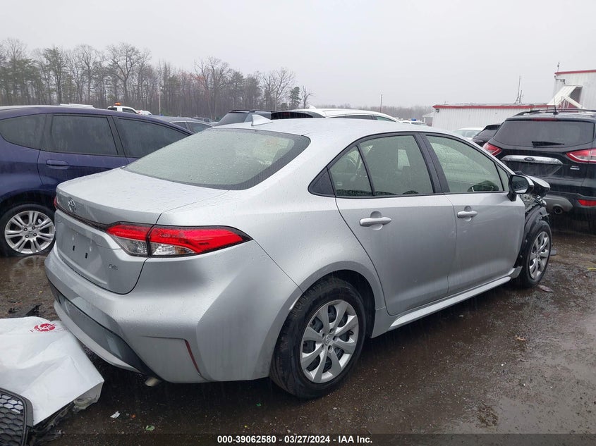 2022 Toyota Corolla Le VIN: JTDEPMAE0NJ229797 Lot: 39062580