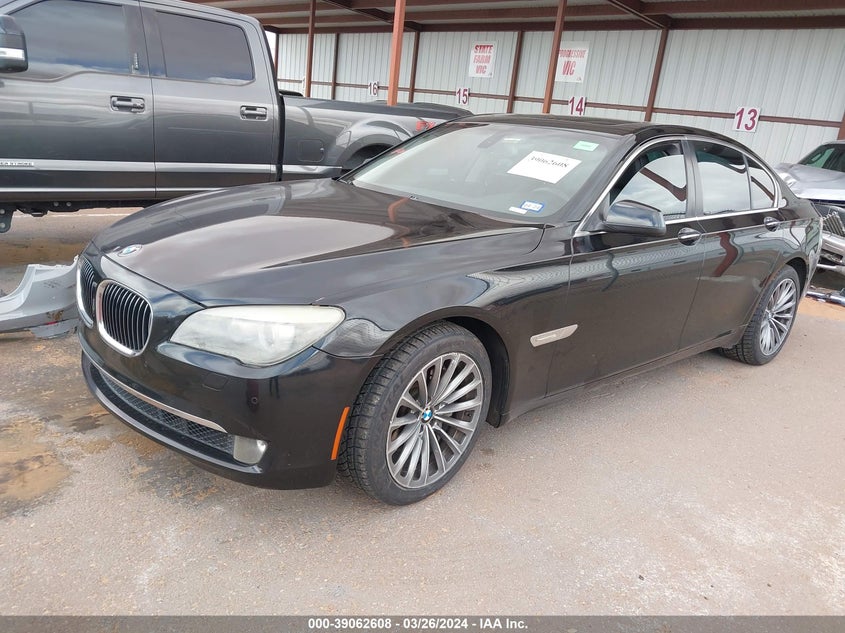 2012 BMW 740I VIN: WBAKA4C54CDS99250 Lot: 39062608