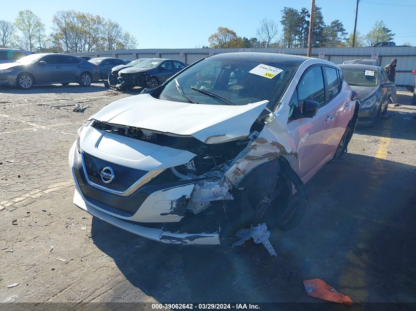 2022 Nissan Leaf Sv Plus 62 Kwh VIN: 1N4BZ1CV2NC553935 Lot: 39062642