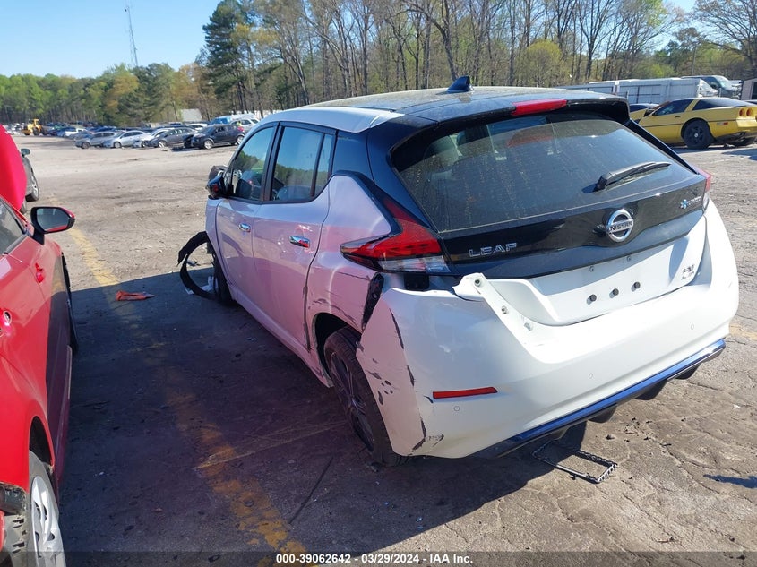 2022 Nissan Leaf Sv Plus 62 Kwh VIN: 1N4BZ1CV2NC553935 Lot: 39062642