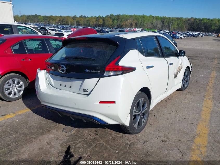 2022 Nissan Leaf Sv Plus 62 Kwh VIN: 1N4BZ1CV2NC553935 Lot: 39062642