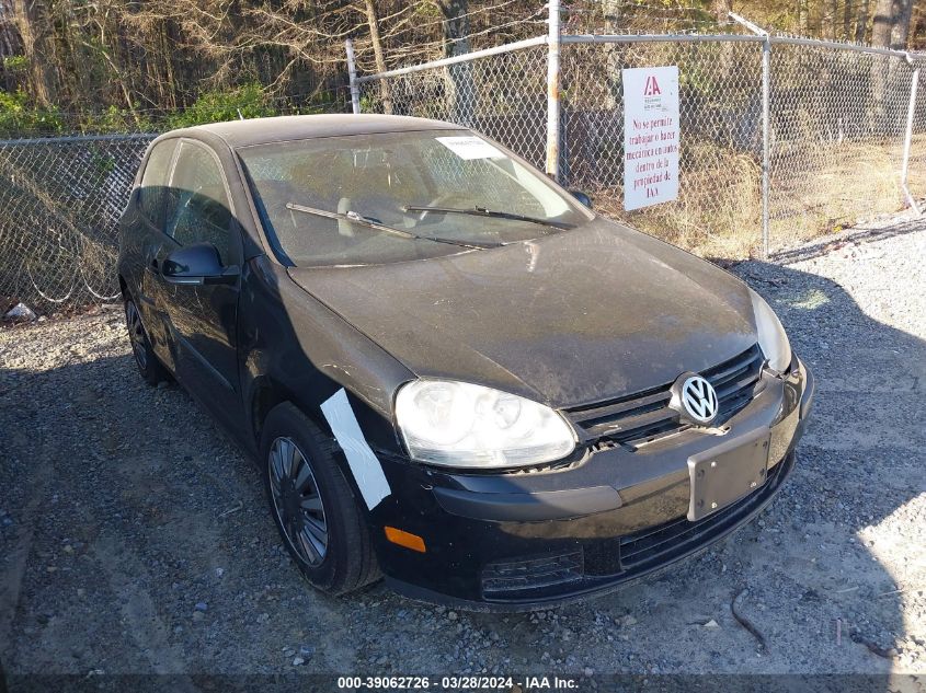 WVWBA71K59W005655 | 2009 VOLKSWAGEN RABBIT