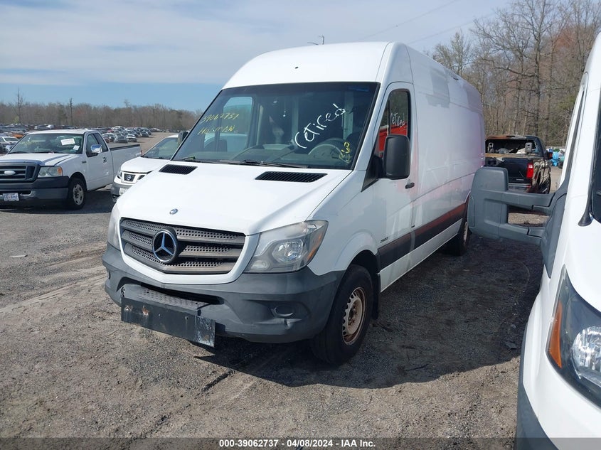 2014 Mercedes-Benz Sprinter 2500 High Roof VIN: WD3PE8DE3E5824924 Lot: 39062737