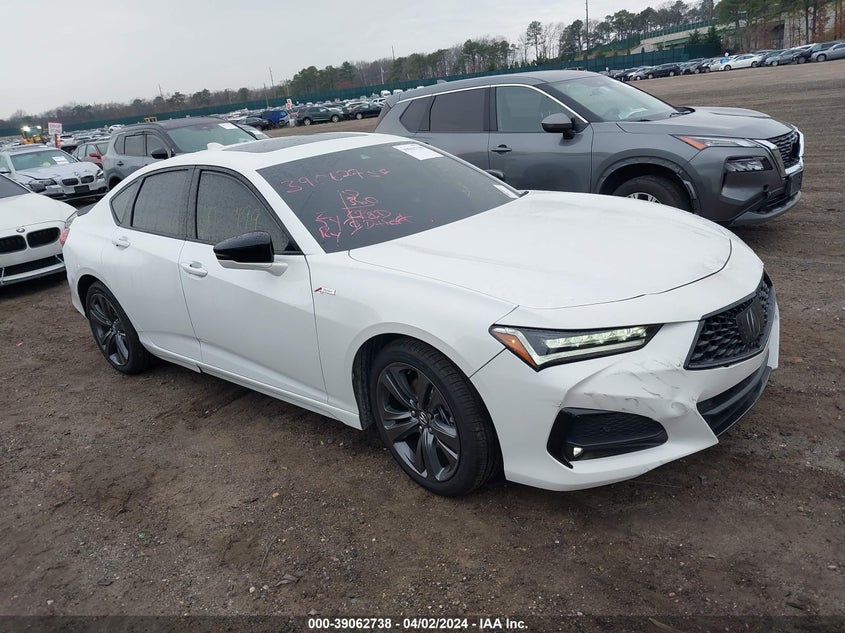 2023 Acura Tlx A-Spec Package VIN: 19UUB6F57PA001878 Lot: 39062738