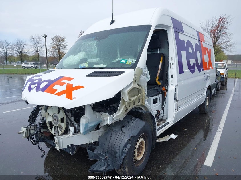 2021 MERCEDES-BENZ SPRINTER 2500 HIGH ROOF I4 DIESEL VIN: W1Y4DCHY2MT062338