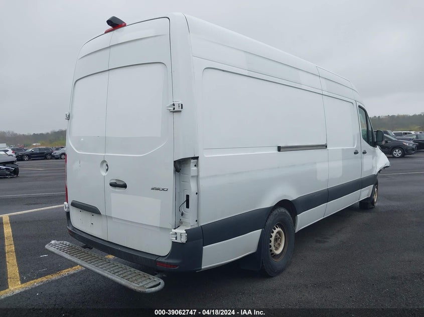 2021 Mercedes-Benz Sprinter 2500 High Roof I4 Diesel VIN: W1Y4DCHY2MT062338 Lot: 39062747