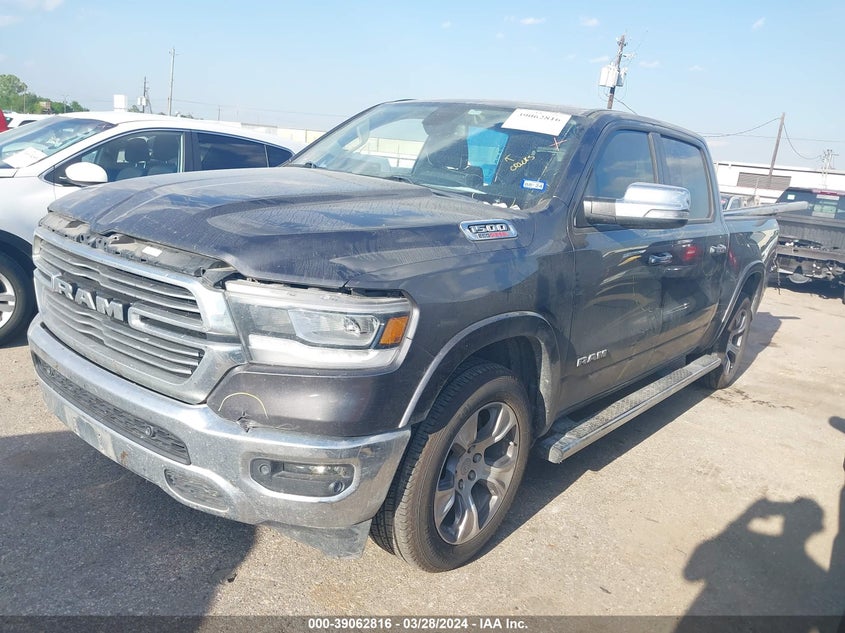 VIN 1C6RREJMXLN252879 2020 RAM 1500 LARAMIE  4X2 "57" BOX