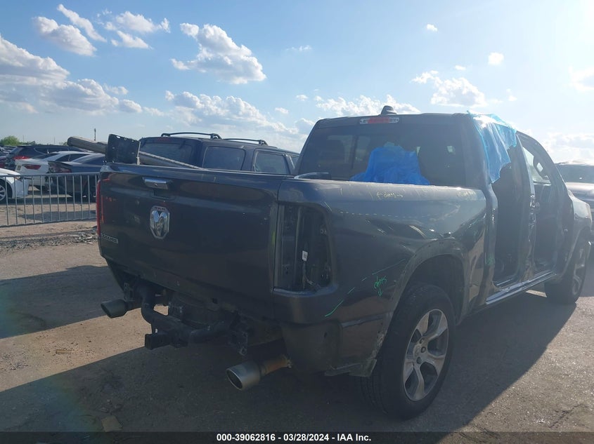 VIN 1C6RREJMXLN252879 2020 RAM 1500 LARAMIE  4X2 "57" BOX