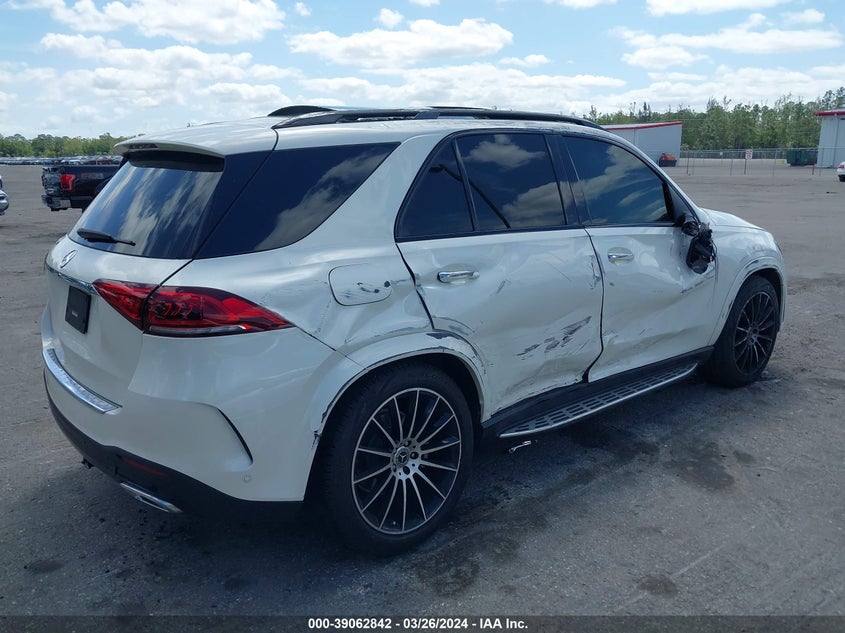 2022 Mercedes-Benz Gle 350 VIN: 4JGFB4JB3NA743616 Lot: 39062842
