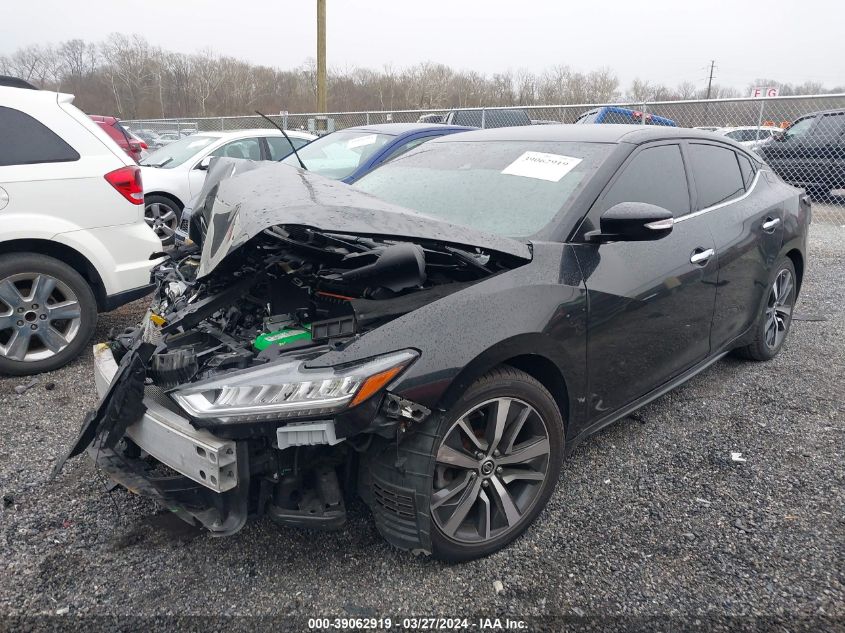 2020 Nissan Maxima Sv Xtronic Cvt VIN: 1N4AA6CV9LC377883 Lot: 39062919