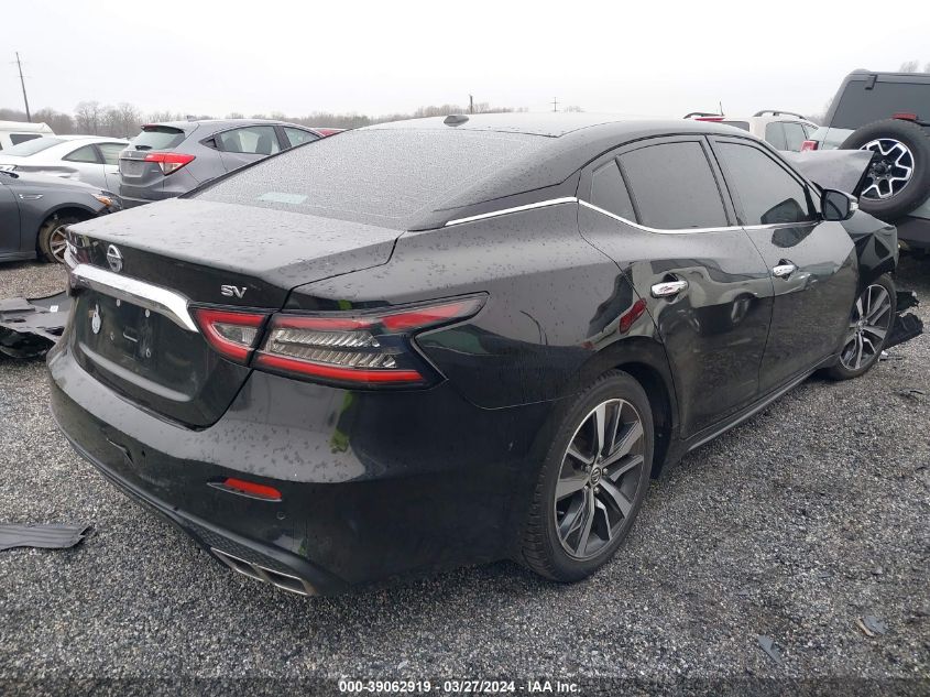 2020 Nissan Maxima Sv Xtronic Cvt VIN: 1N4AA6CV9LC377883 Lot: 39062919