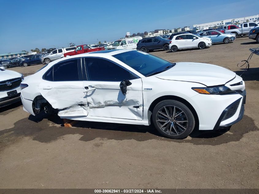 2021 Toyota Camry Se Hybrid VIN: 4T1S31AK5MU561696 Lot: 39062941