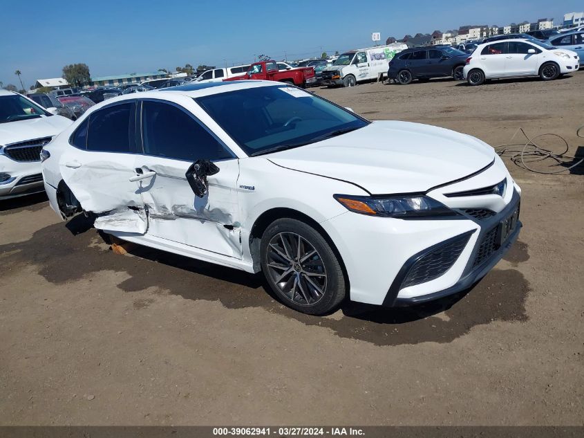 2021 Toyota Camry Se Hybrid VIN: 4T1S31AK5MU561696 Lot: 39062941