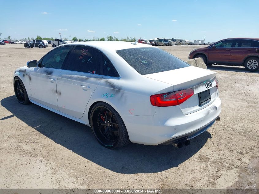 2015 Audi S4 3.0T Premium Plus VIN: WAUBGAFL8FA132578 Lot: 39063004