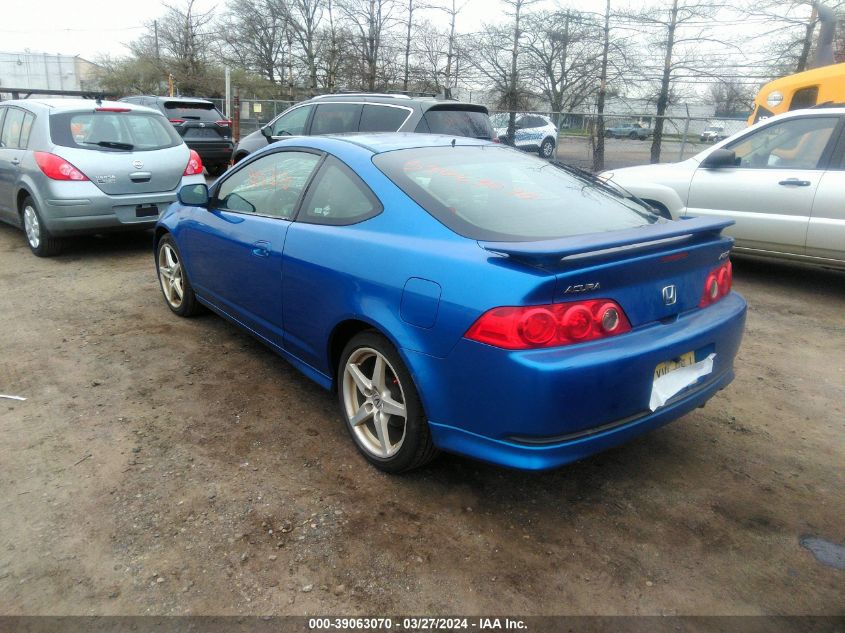 2006 Acura Rsx VIN: JH4DC54876S003172 Lot: 39063070