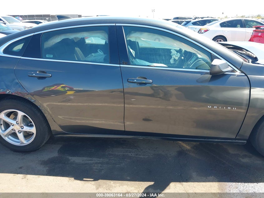 VIN 1G1ZB5ST1JF211575 2018 CHEVROLET MALIBU 1LS