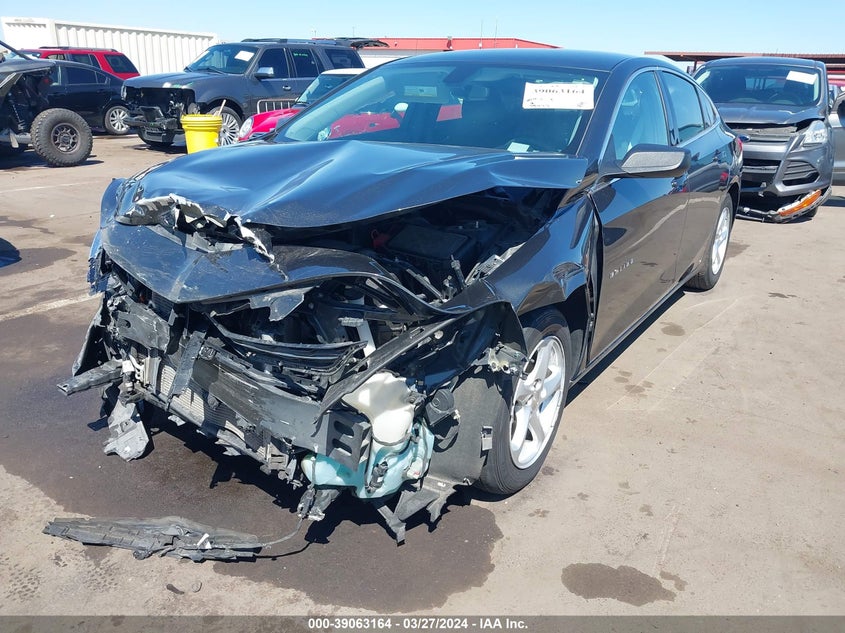 VIN 1G1ZB5ST1JF211575 2018 CHEVROLET MALIBU 1LS