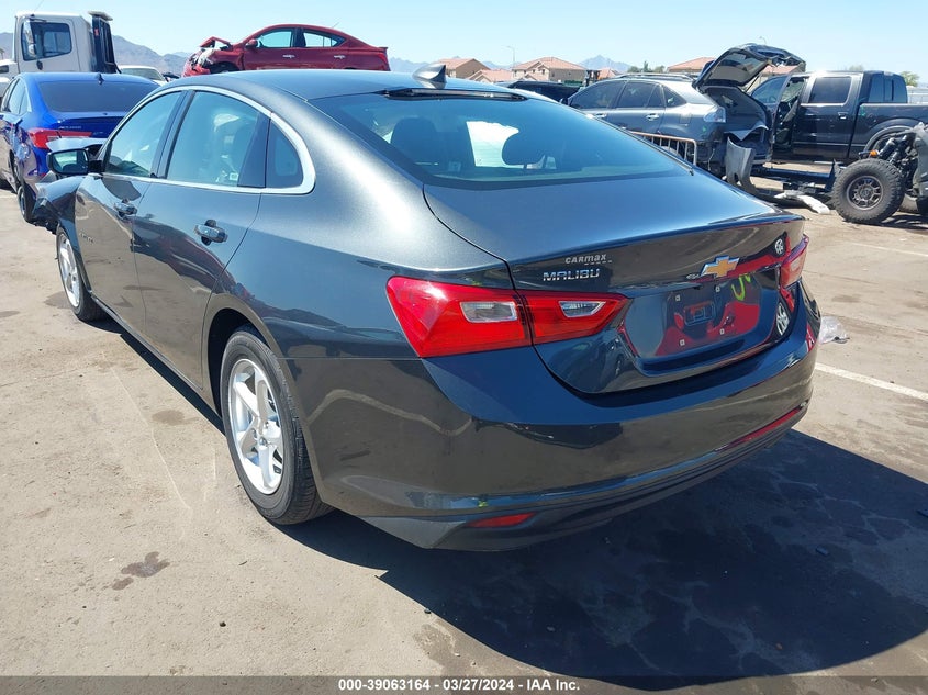 VIN 1G1ZB5ST1JF211575 2018 CHEVROLET MALIBU 1LS