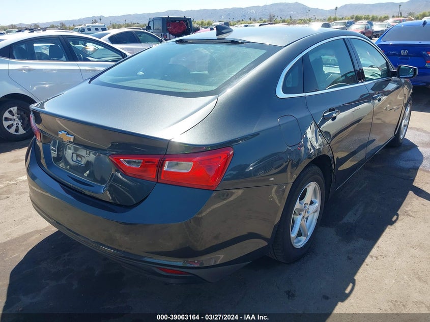 VIN 1G1ZB5ST1JF211575 2018 CHEVROLET MALIBU 1LS