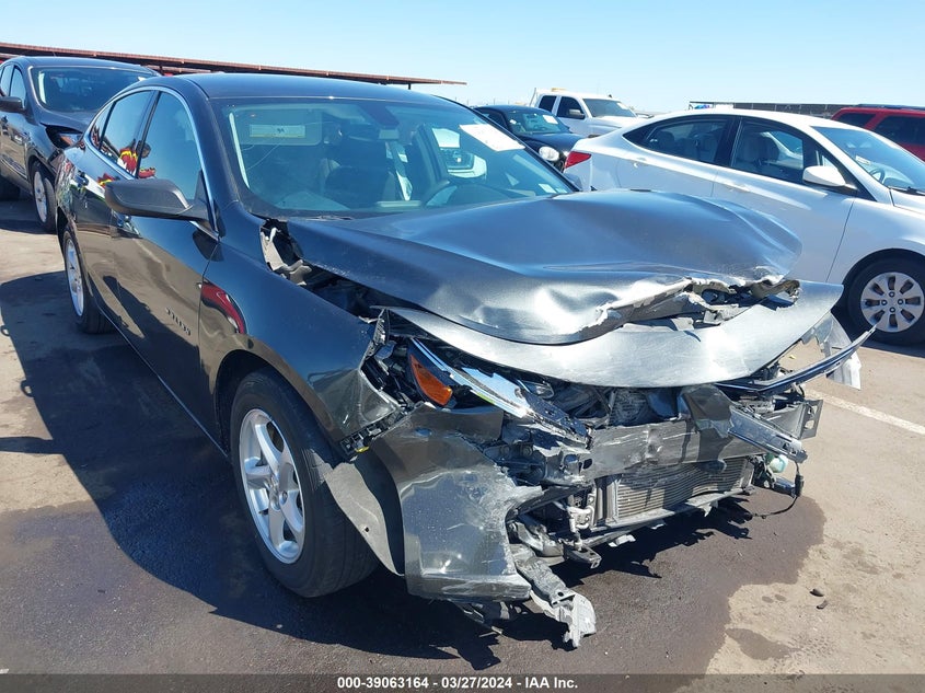 VIN 1G1ZB5ST1JF211575 2018 CHEVROLET MALIBU 1LS