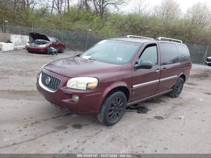 2006 Buick Terraza Cxl VIN: 5GADV33L46D140842 Lot: 39063187