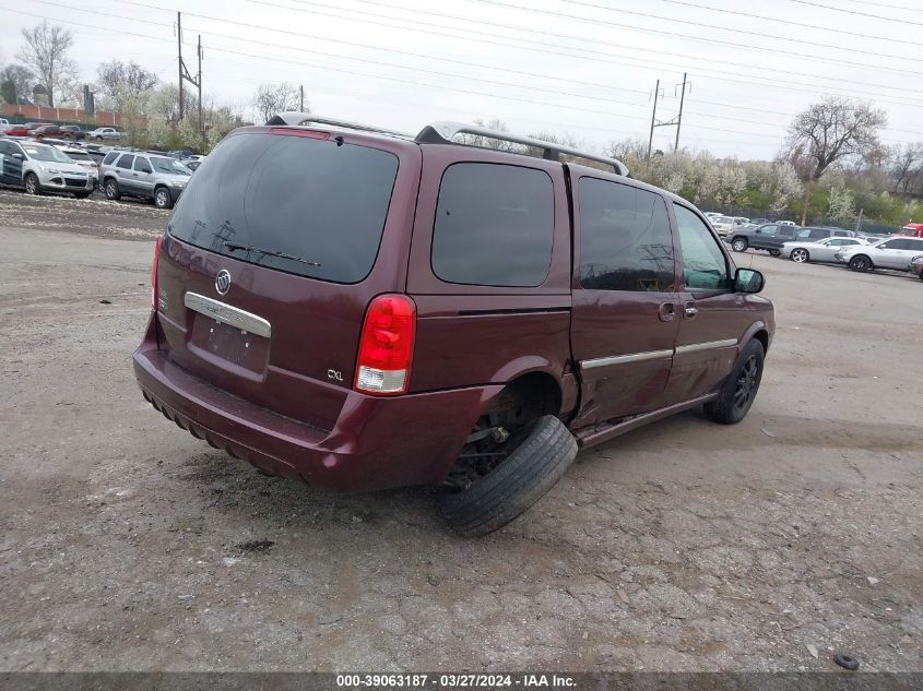 2006 Buick Terraza Cxl VIN: 5GADV33L46D140842 Lot: 39063187