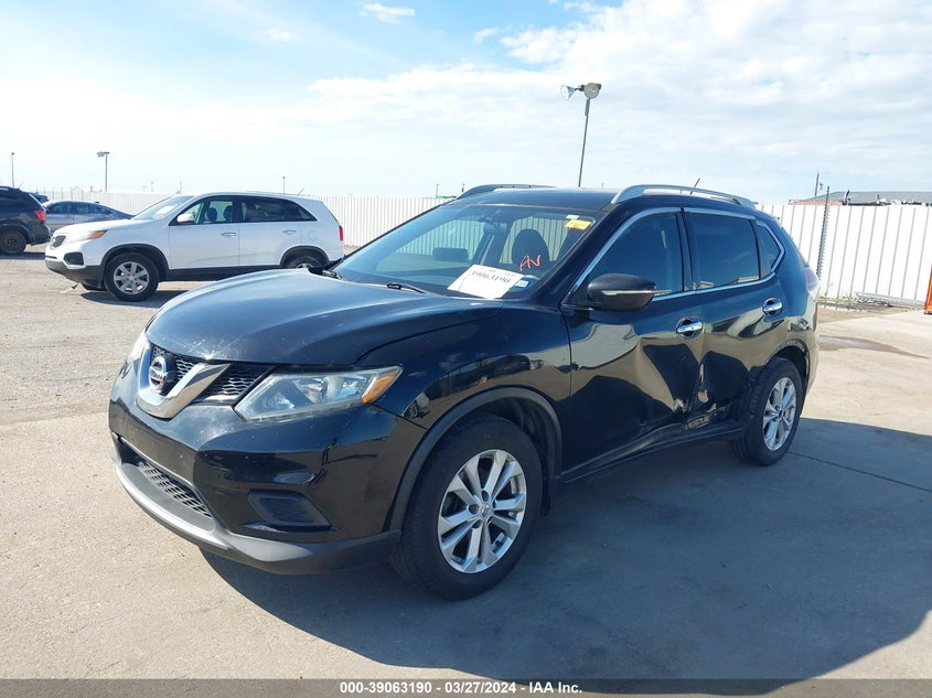 2014 NISSAN ROGUE S/SL/SV - 5N1AT2MT0EC834881