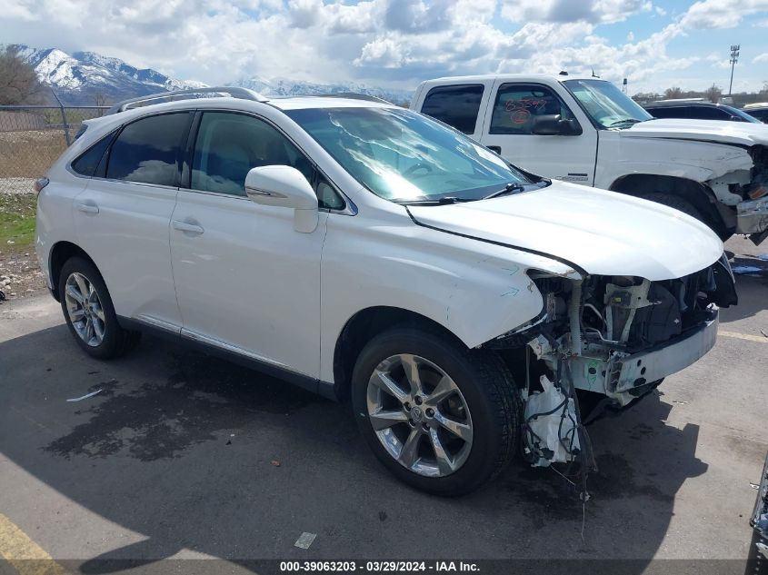 2010 Lexus Rx 350 VIN: 2T2BK1BA6AC041007 Lot: 39063203