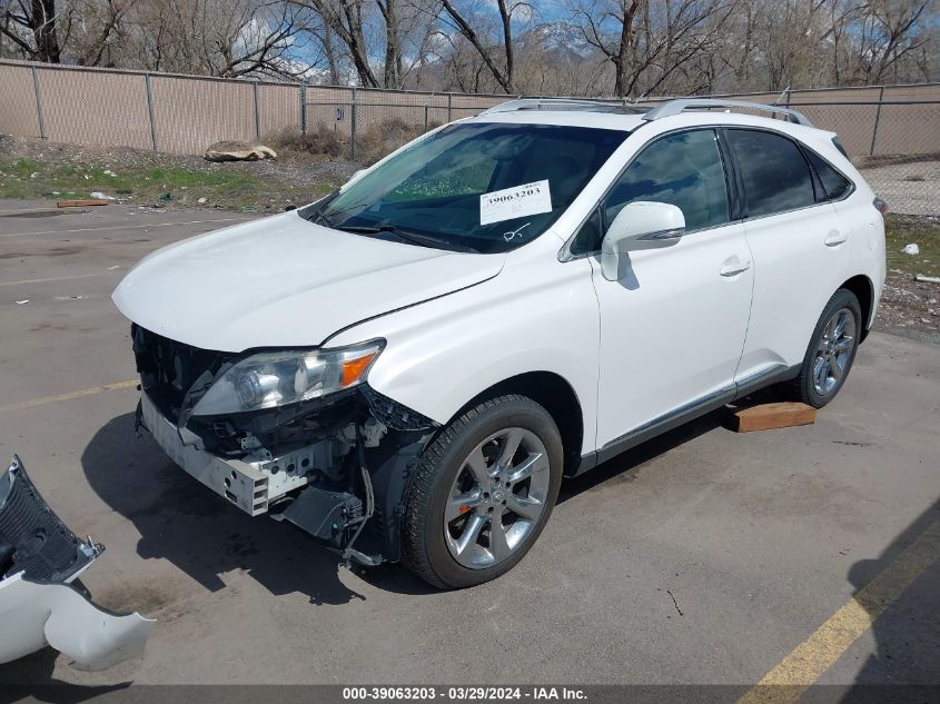 2010 Lexus Rx 350 VIN: 2T2BK1BA6AC041007 Lot: 39063203