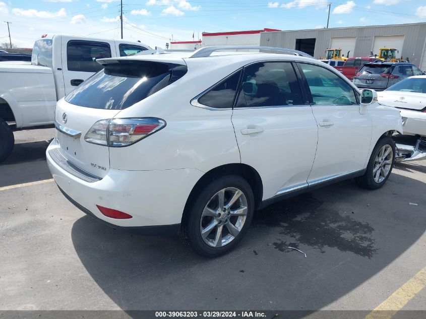 2010 Lexus Rx 350 VIN: 2T2BK1BA6AC041007 Lot: 39063203