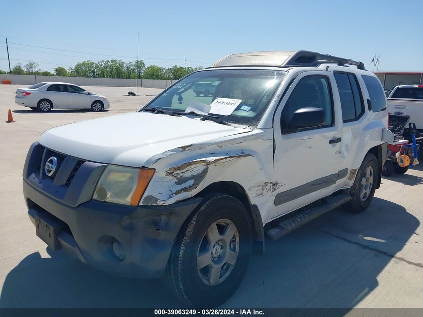2005 Nissan Xterra S VIN: 5N1AN08U95C646183 Lot: 39063249