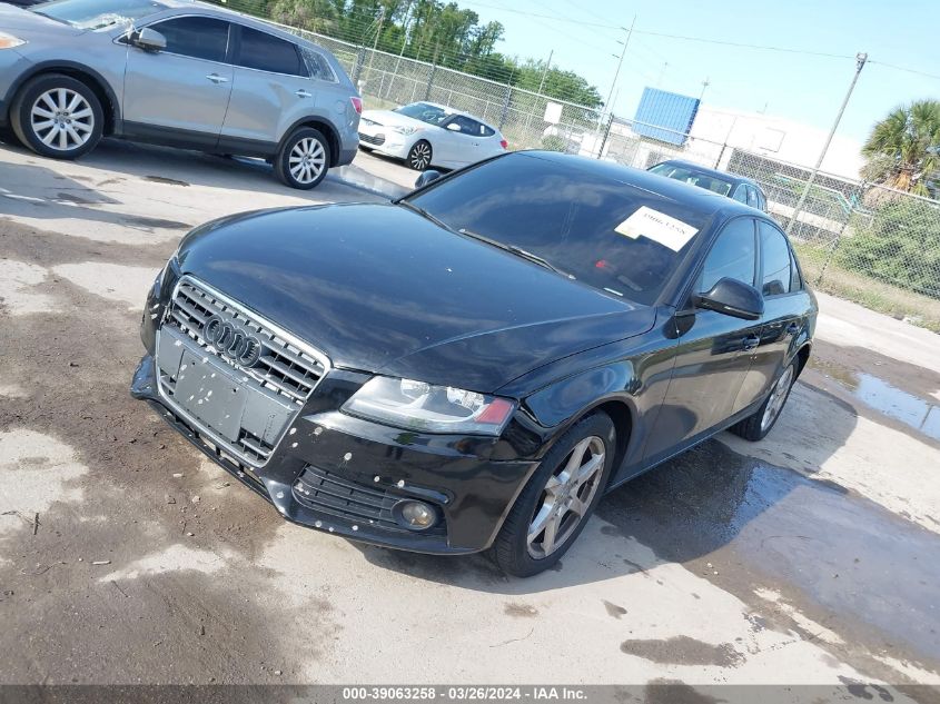 WAULF78KX9N014124 | 2009 AUDI A4