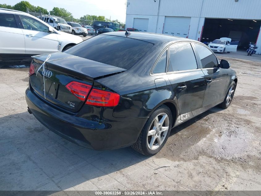 WAULF78KX9N014124 | 2009 AUDI A4