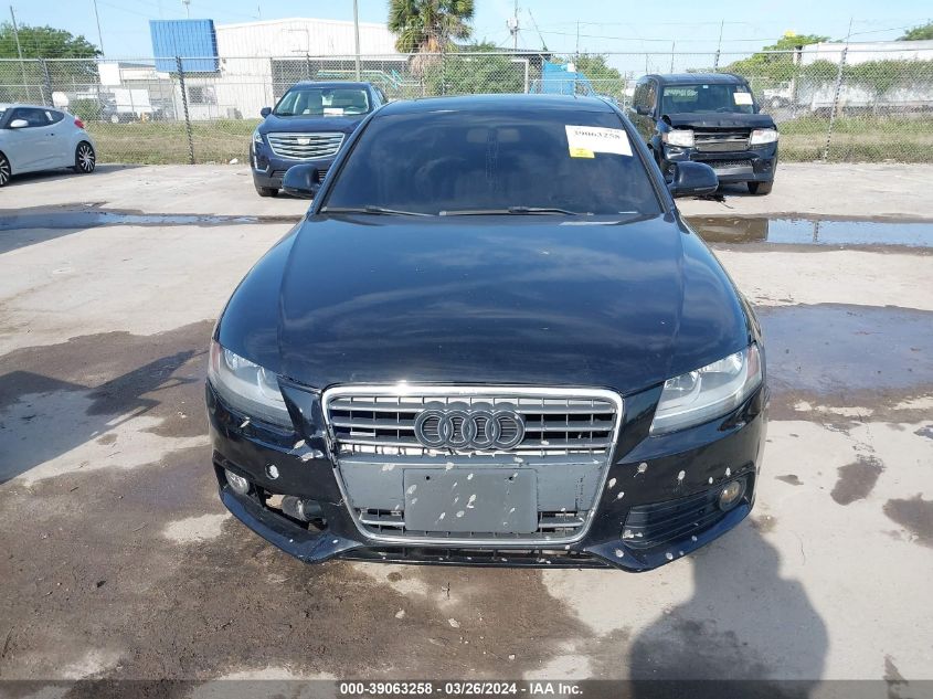 WAULF78KX9N014124 | 2009 AUDI A4