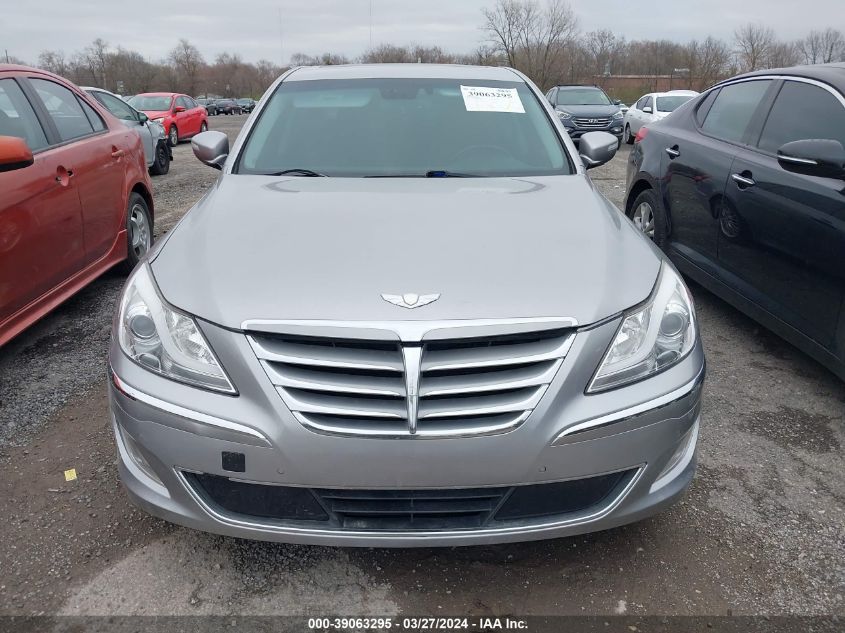 2012 Hyundai Genesis 3.8 VIN: KMHGC4DD3CU208246 Lot: 39063295