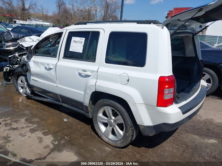 2015 Jeep Patriot Latitude VIN: 1C4NJRFB1FD292517 Lot: 39063328