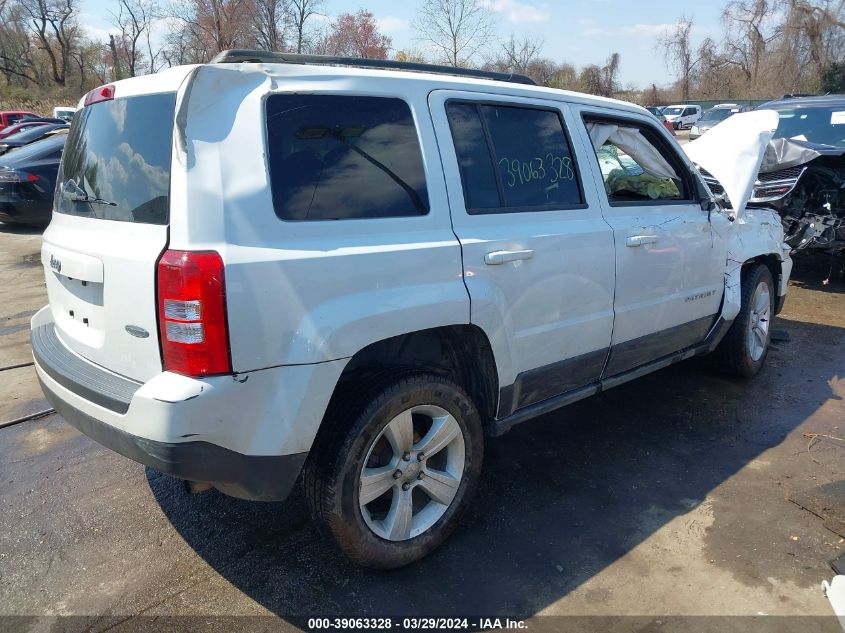 2015 Jeep Patriot Latitude VIN: 1C4NJRFB1FD292517 Lot: 39063328