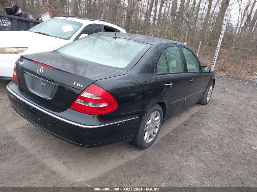 WDBUF26J36A969594 | 2006 MERCEDES-BENZ E 320 CDI