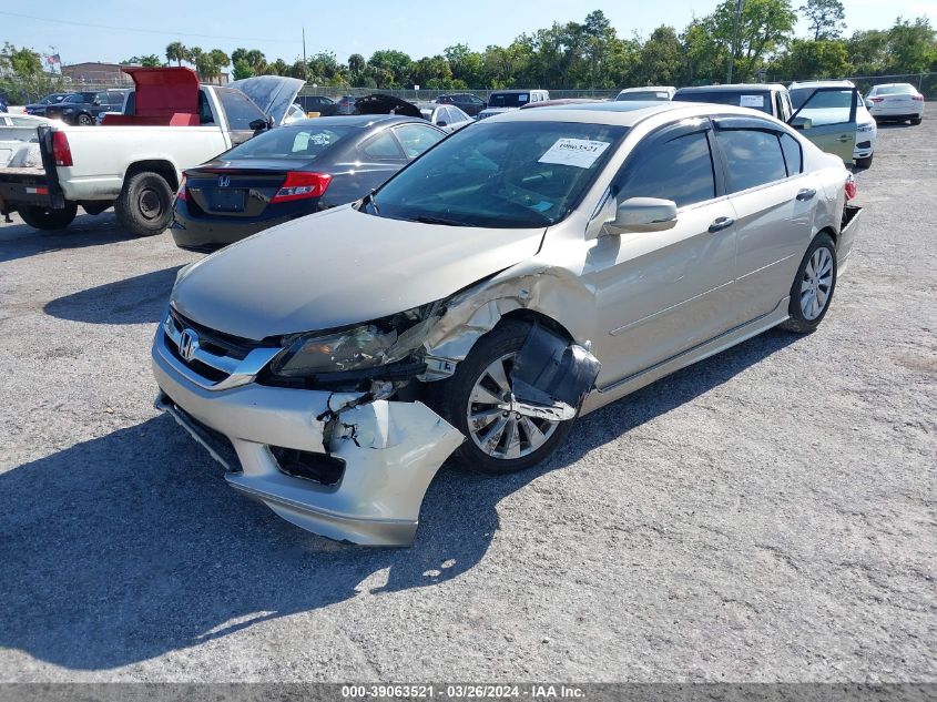 2014 Honda Accord Ex-L VIN: 1HGCR2F82EA062207 Lot: 39063521