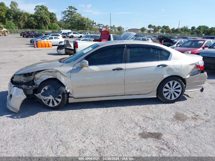 2014 Honda Accord Ex-L VIN: 1HGCR2F82EA062207 Lot: 39063521