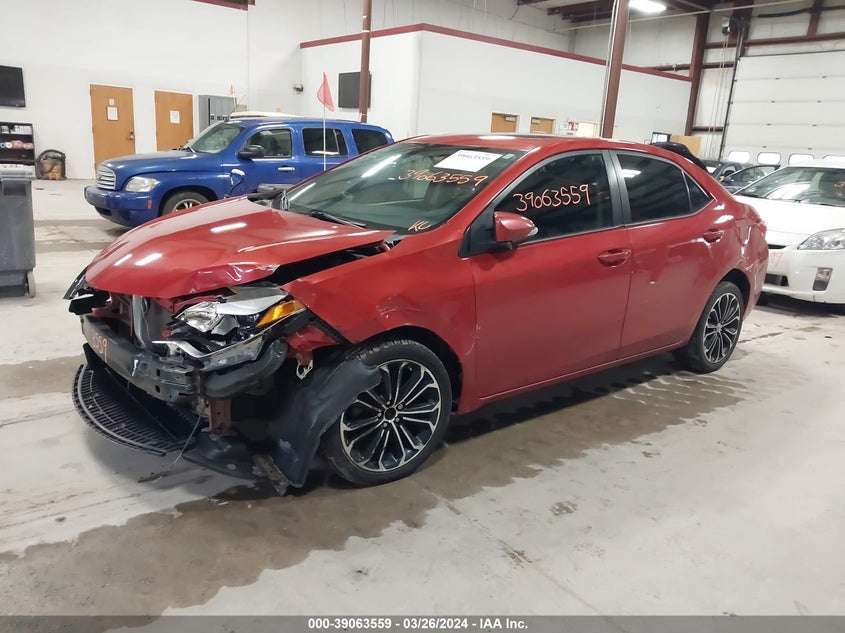 2014 TOYOTA COROLLA S PLUS - 5YFBURHEXEP024059