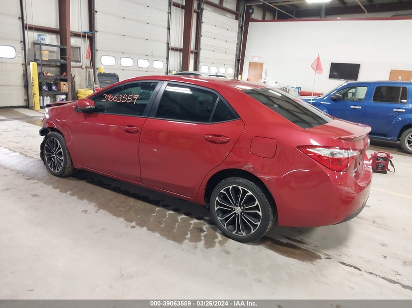 2014 TOYOTA COROLLA S PLUS - 5YFBURHEXEP024059