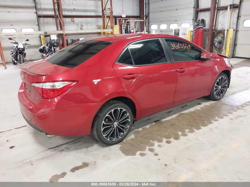 2014 TOYOTA COROLLA S PLUS - 5YFBURHEXEP024059