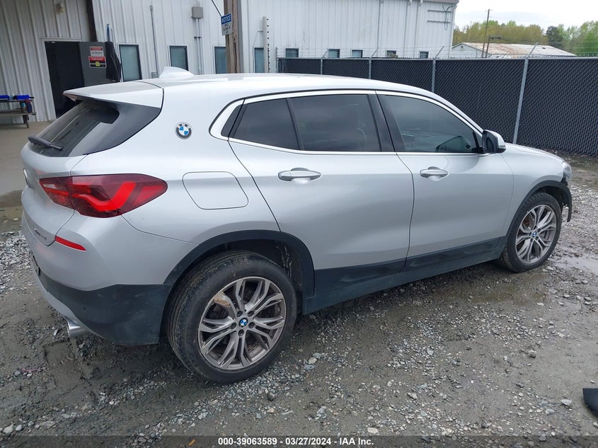 2022 BMW X2 xDrive28I VIN: WBXYJ1C02N5U27016 Lot: 39063589