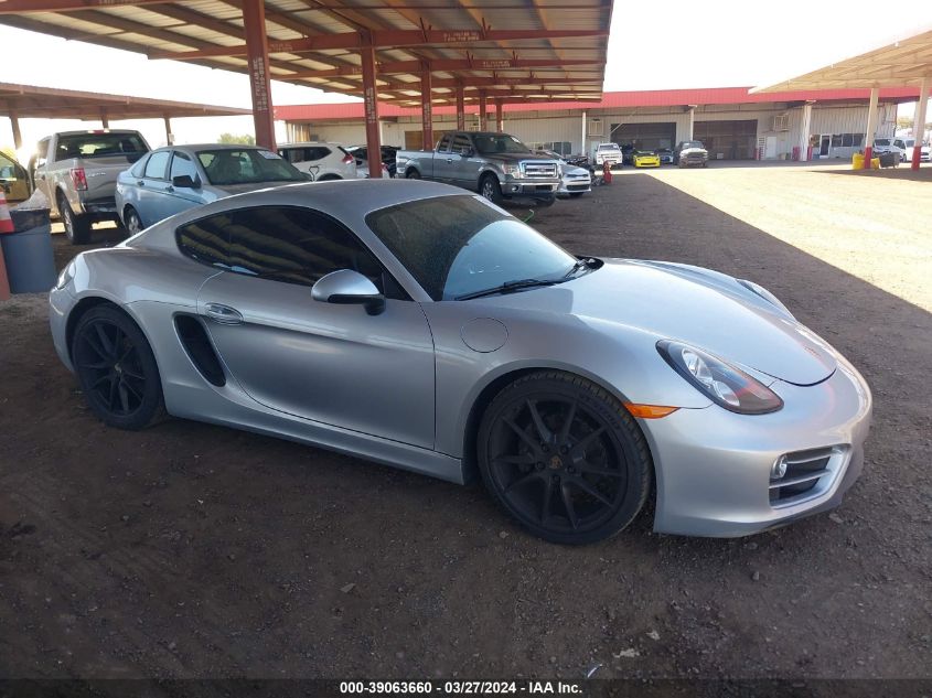 2014 Porsche Cayman VIN: WP0AA2A8XEK174624 Lot: 40822425