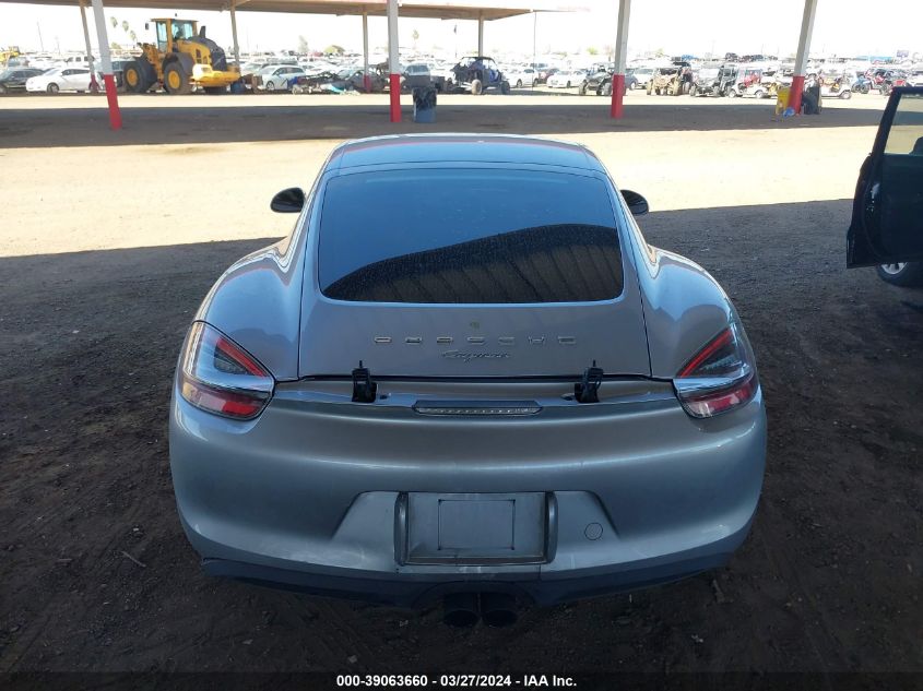 2014 Porsche Cayman VIN: WP0AA2A8XEK174624 Lot: 40822425