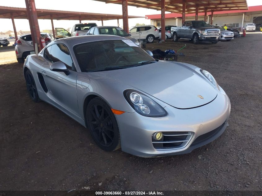 2014 Porsche Cayman VIN: WP0AA2A8XEK174624 Lot: 40822425